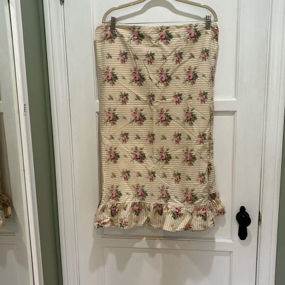 Vintage Ralph Lauren striped standard pillowcases set of 2 - Picture 1 of 6